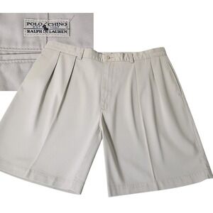 VTG Polo Golf Ralph Lauren 38 Preppy Chino Shorts Men's 8.5" INSEAM